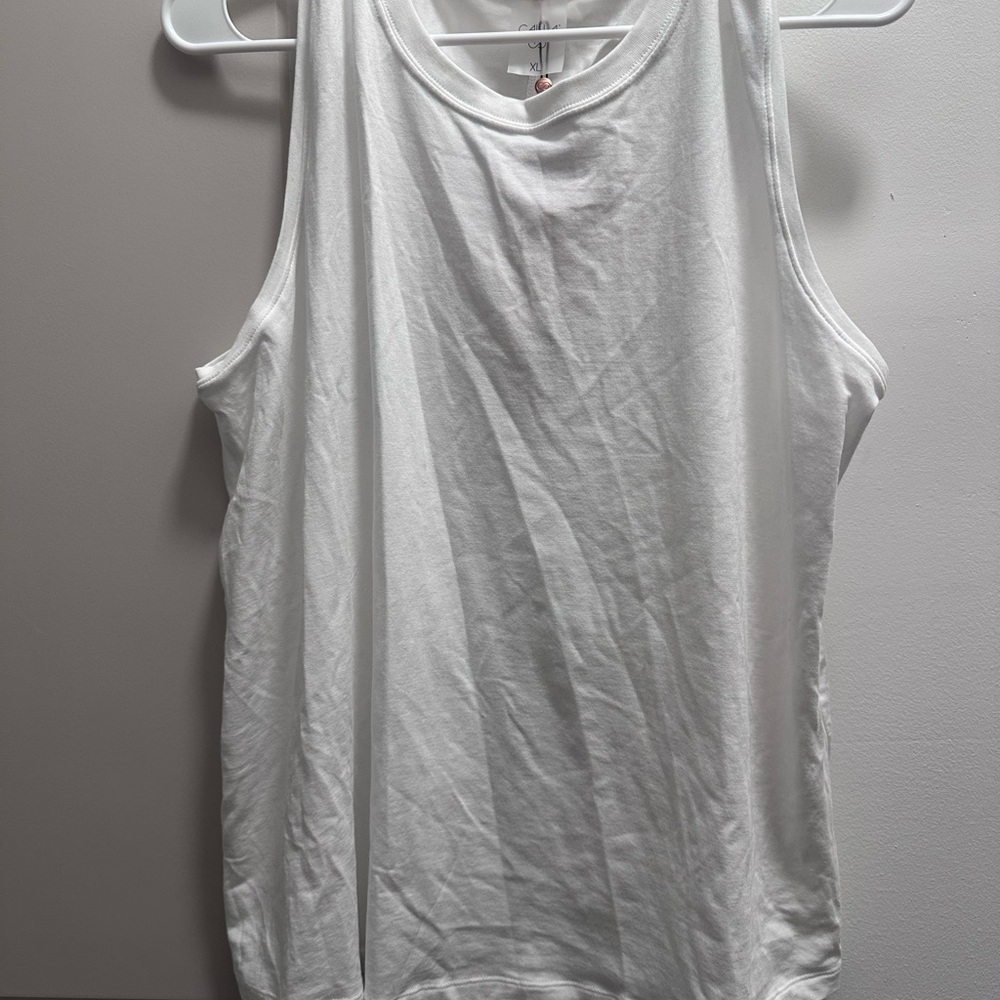 Calia Women’s White Sleeveless Tank Top